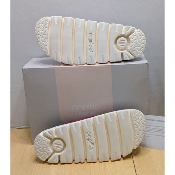 Birkenstock Arizona Papillio Berry Crush Suede Chunky Platform Sandals EU 39 NIB - Picture 9 of 13